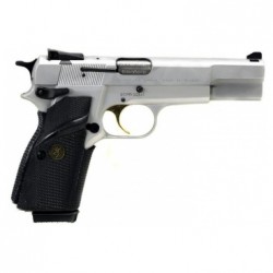 Pistole samonab. Browning, Model: HP Silver Chrome, Ráže: 9mm Luger, stavitelná mířidla