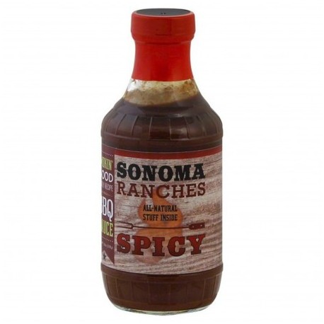 BBQ omáčka SONOMA Ranchers SPICY 455ml