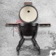keramický gril kamado Dellinger Smoke&Fire 23,5" černý