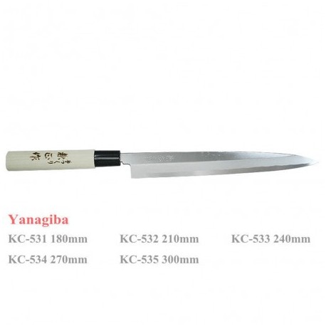 Nůž Yanagiba 270mm Kanetsune Minamoto Kanemasa B-Series