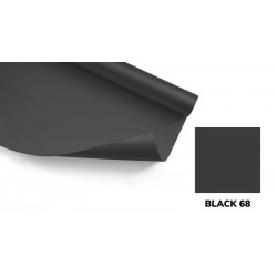 2,72x11m BLACK FOMEI, černá papírová role, fotografické pozadí