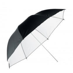 St.deštník  BW-110cm/ BLACK/WHITE, Terronic