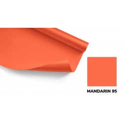 1,35x11m MANDARIN FOMEI, oranžová papírová role, fotografické pozadí