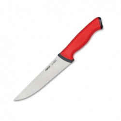 řeznický porcovací nůž 205 mm - červený, Pirge DUO Butcher