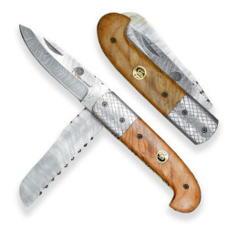 BAZAR!!!nůž s pilkou Dellinger SAG - Olive