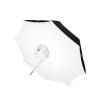 FOMEI Studiový deštník /Black/Silver 100 cm