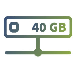 40 GB Data Traffic pro DiLand WEB