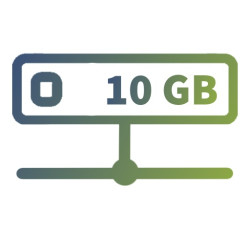 10 GB Data Traffic pro DiLand WEB