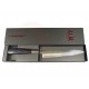 Petty 150mm-Suncraft Senzo Classic-Damascus-japonský kuchyňský nůž-Tsuchime- VG10–33 vrstev